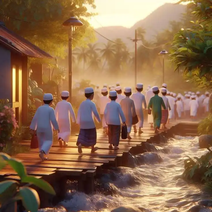 Mencari Makna di Balik Antrean Mandi: Kenapa Sih Hidup di Pondok Itu Berkah?