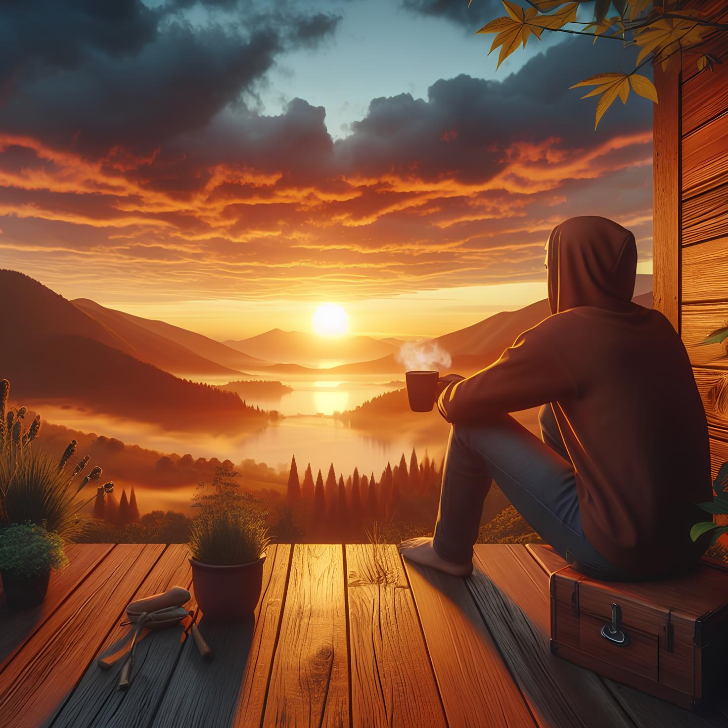 MENANTI SENJA TANPA ANGELIA