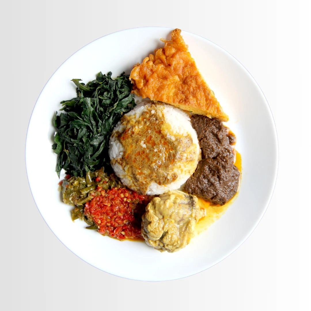 Nasi Padang Rendang