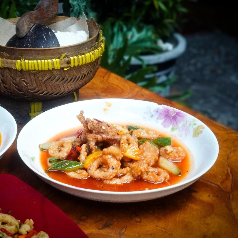 Cumi Asam Manis