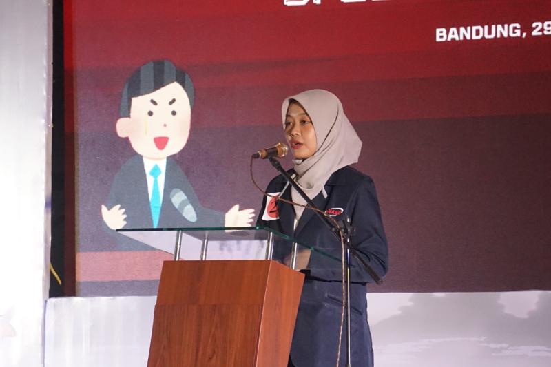 Penampilan Speech Rosmaria Putri Andrina