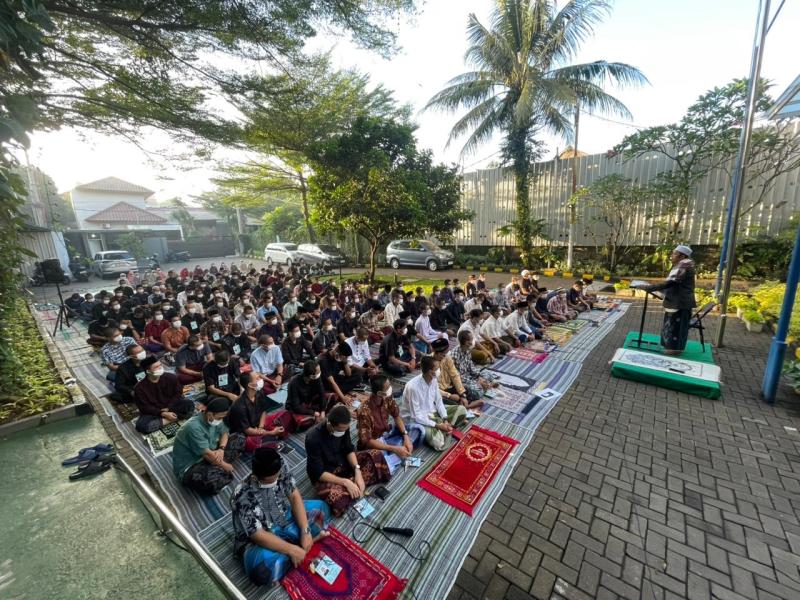 Salat Idul Adha 2026 di halaman PT JIAEC (PT JIAEC/Dokumentasi)
