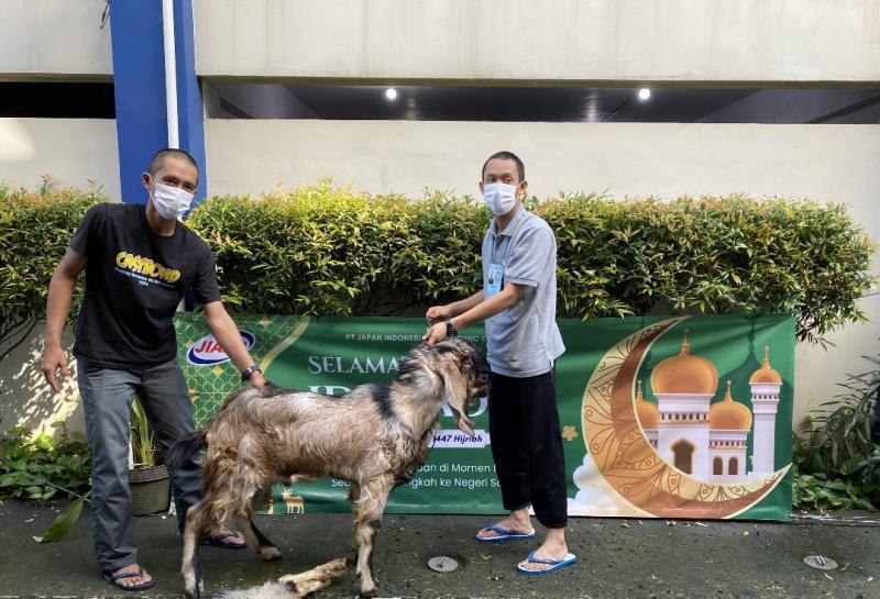 Potret salah satu hewan kurban (PT JIAEC/Naufal Rifqi)
