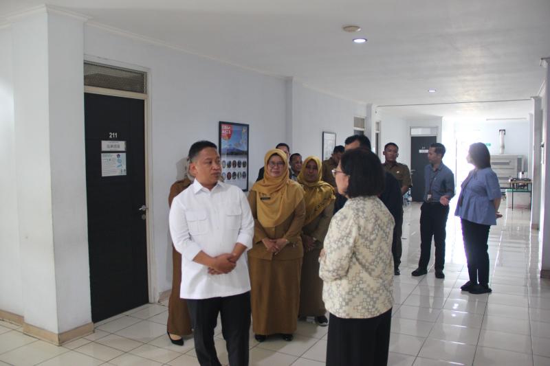 Peninjauan fasilitas pelatihan PT JIAEC (PT JIAEC/Bayu AM) Peninjauan fasilitas pelatihan PT JIAEC (PT JIAEC/Bayu AM)